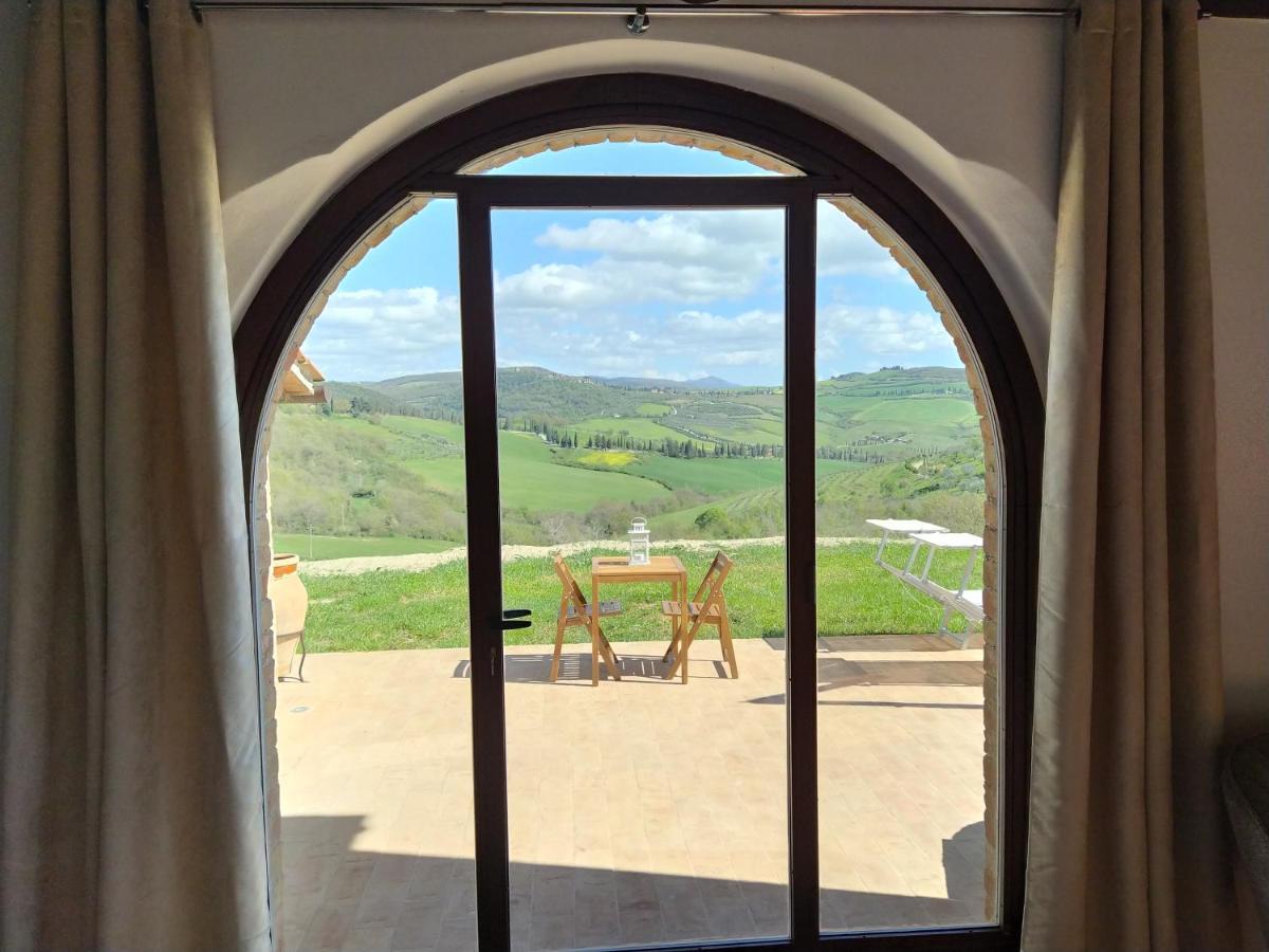 Poggio Ai Gelsi Villa Pienza Exteriör bild