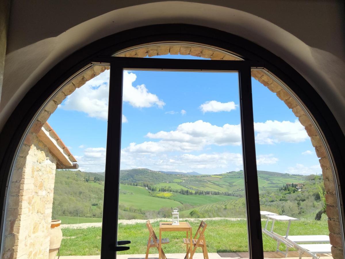Poggio Ai Gelsi Villa Pienza Exteriör bild