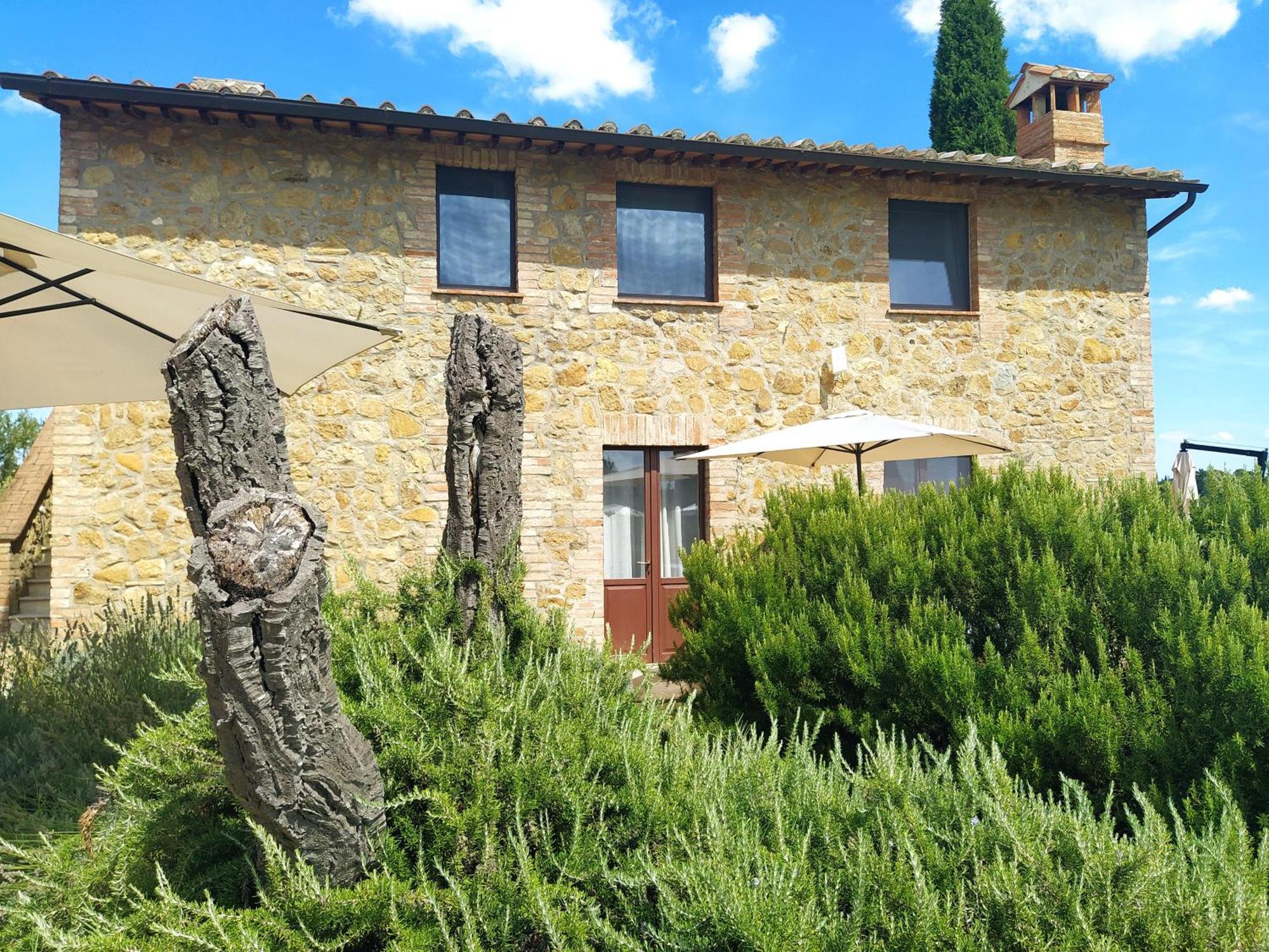 Poggio Ai Gelsi Villa Pienza Exteriör bild