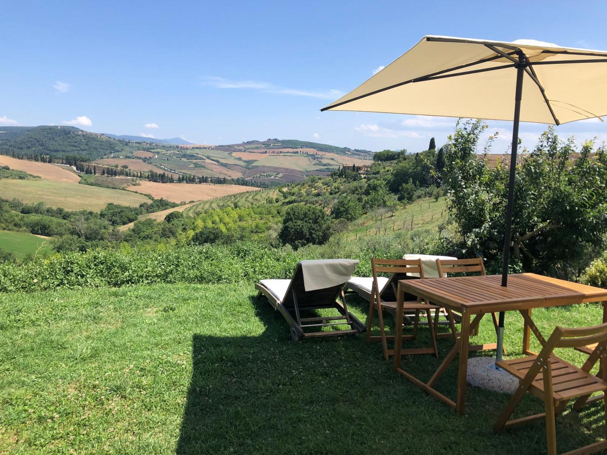 Poggio Ai Gelsi Villa Pienza Exteriör bild