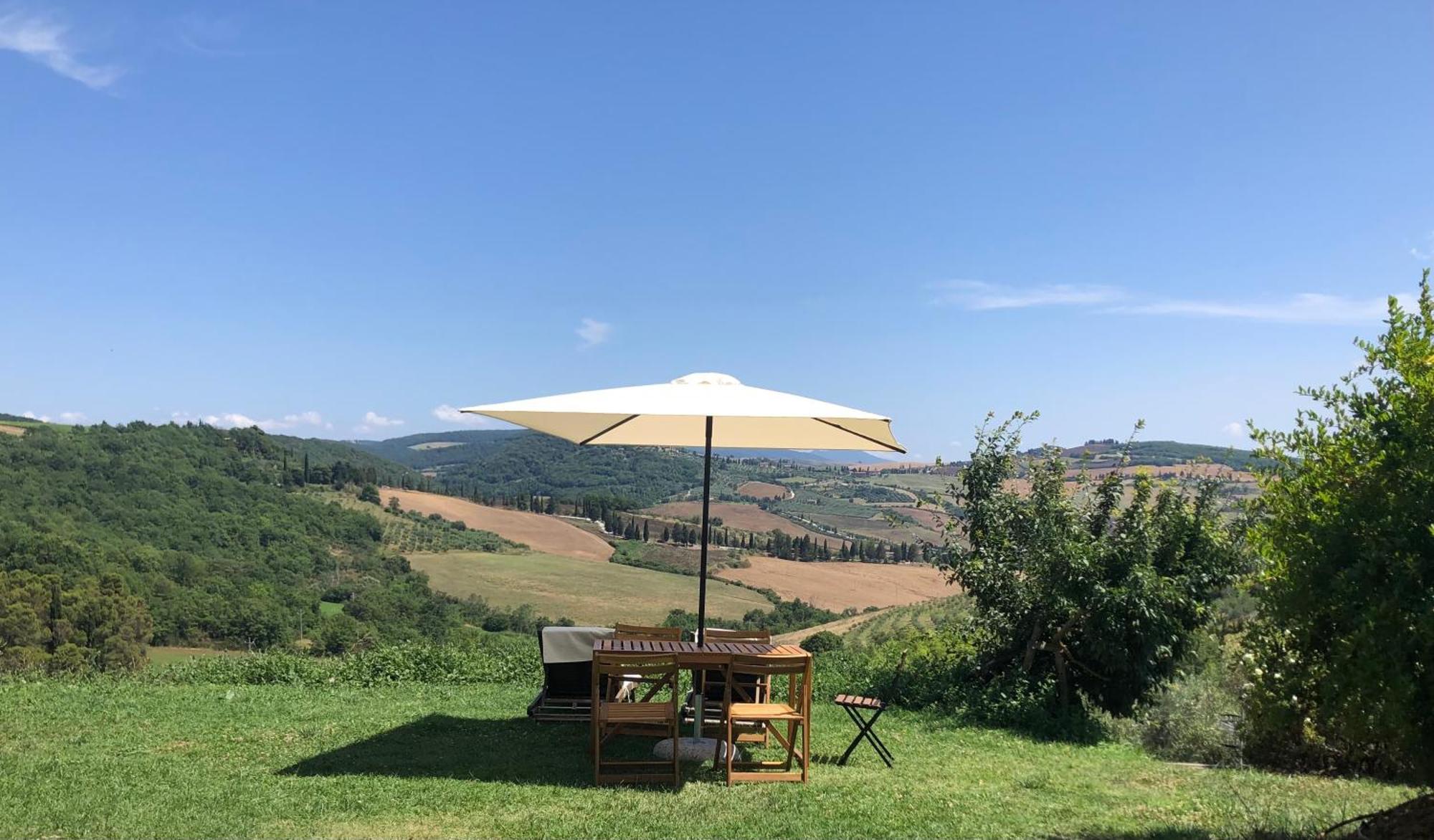 Poggio Ai Gelsi Villa Pienza Exteriör bild