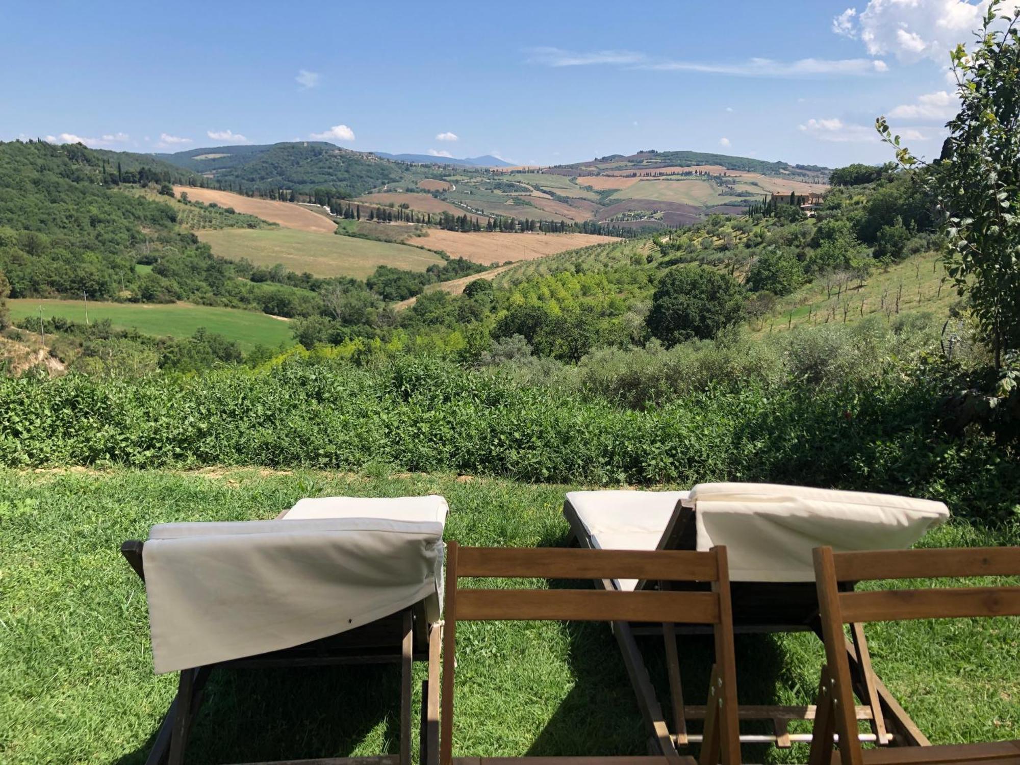Poggio Ai Gelsi Villa Pienza Exteriör bild