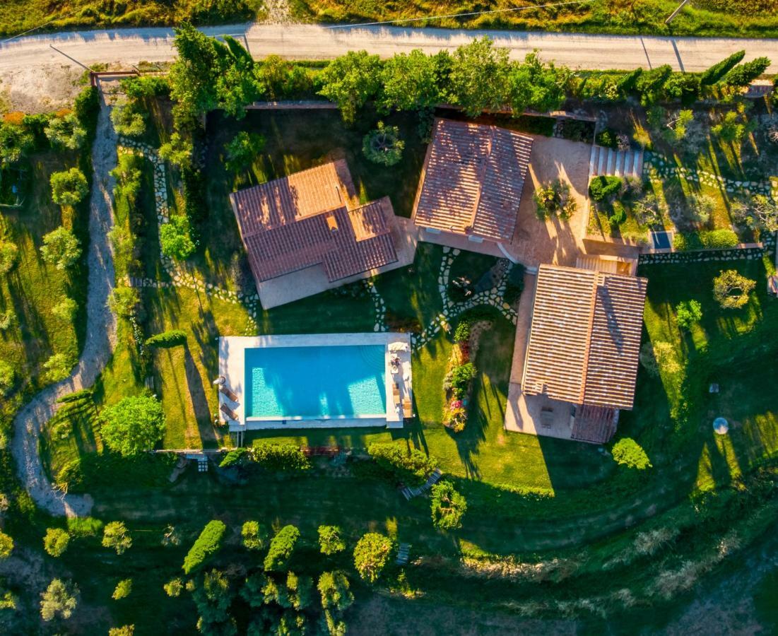Poggio Ai Gelsi Villa Pienza Exteriör bild