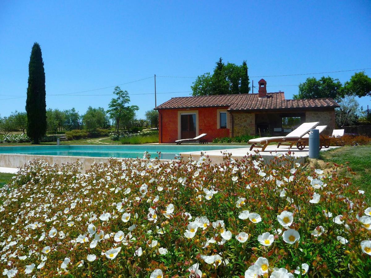 Poggio Ai Gelsi Villa Pienza Exteriör bild