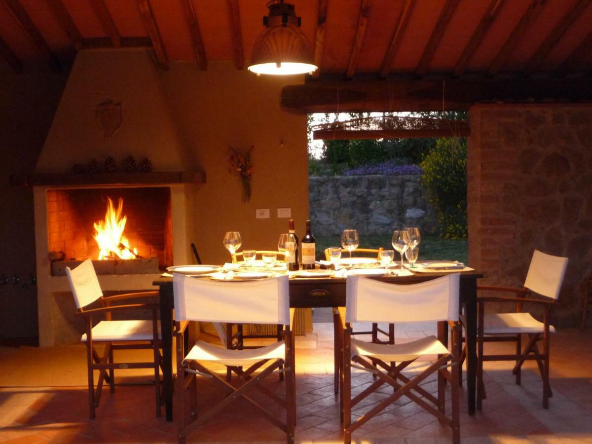 Poggio Ai Gelsi Villa Pienza Exteriör bild