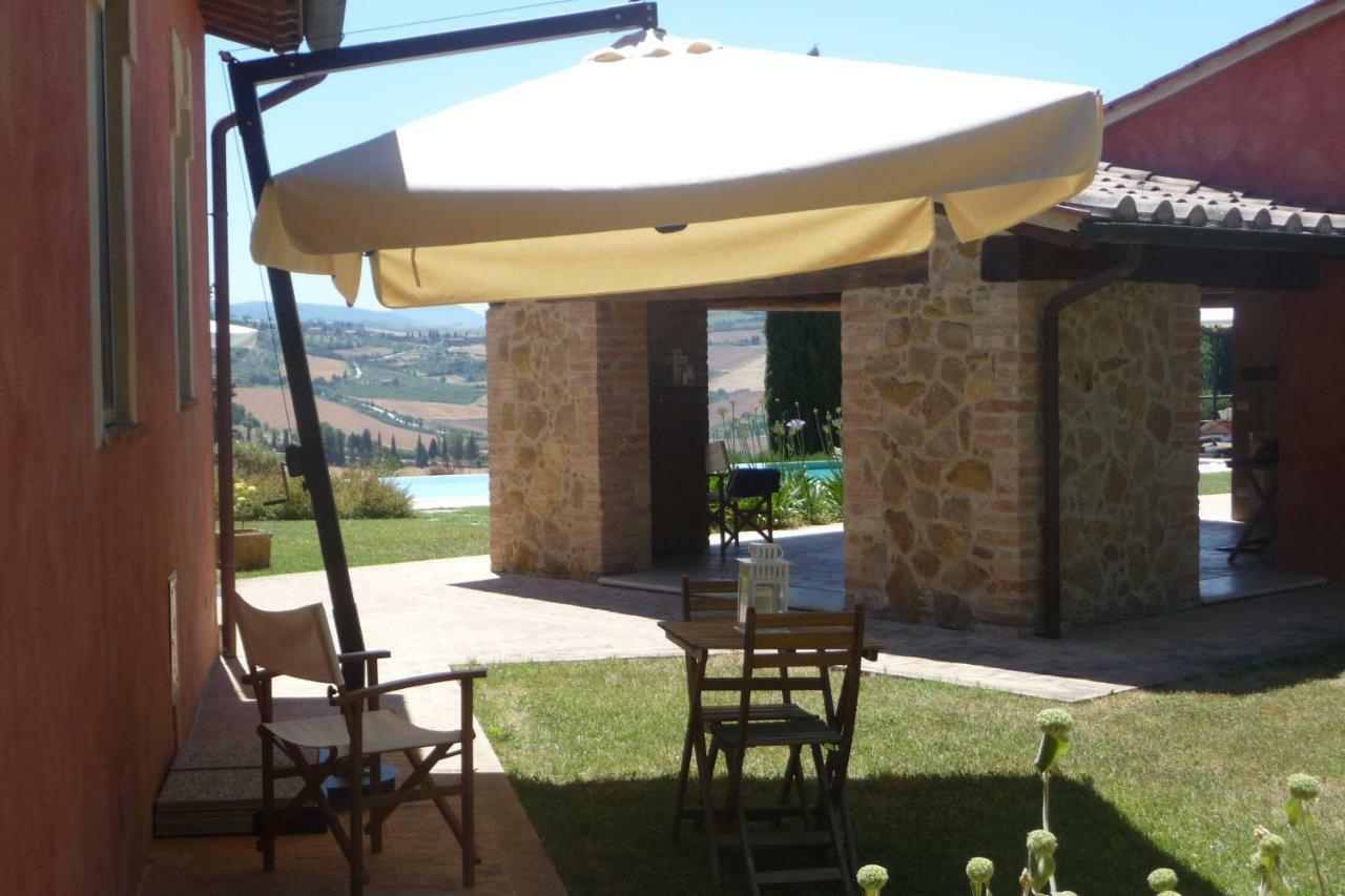 Poggio Ai Gelsi Villa Pienza Exteriör bild