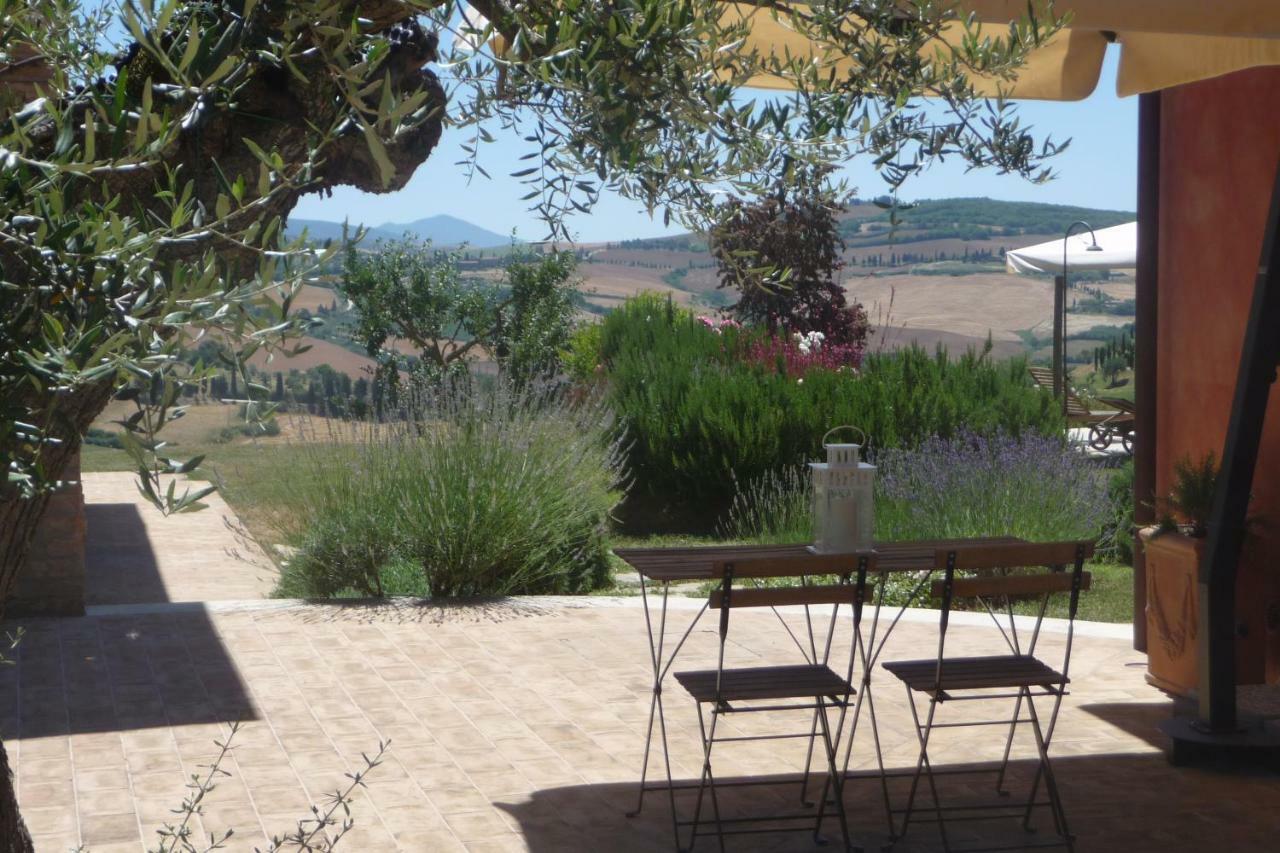 Poggio Ai Gelsi Villa Pienza Exteriör bild
