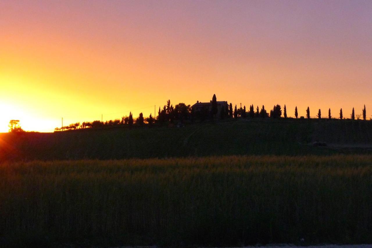 Poggio Ai Gelsi Villa Pienza Exteriör bild