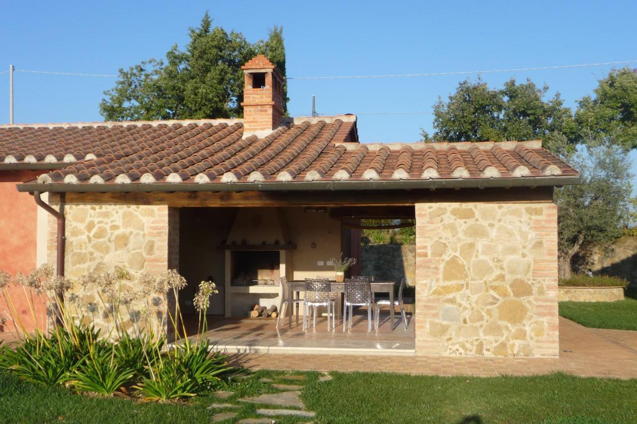 Poggio Ai Gelsi Villa Pienza Exteriör bild